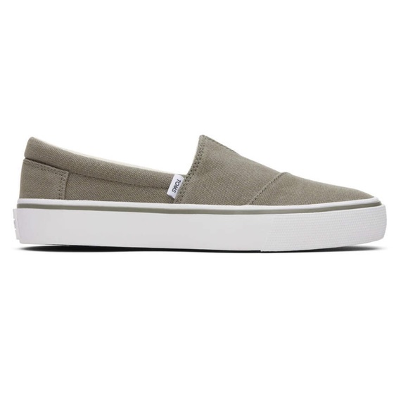 TOMS Fenix slip ons | Vetiver grey - Picture 1 of 2